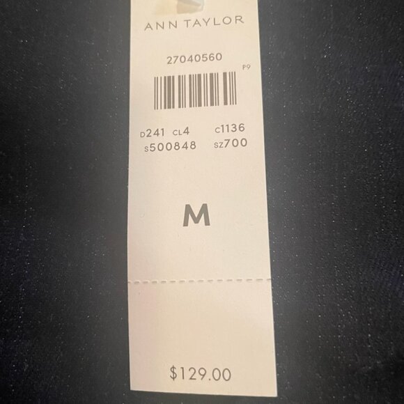 NWT LOFT BRAND ARK DENIM JEAN JACKET  SIZE MEDIUM - Picture 6 of 7